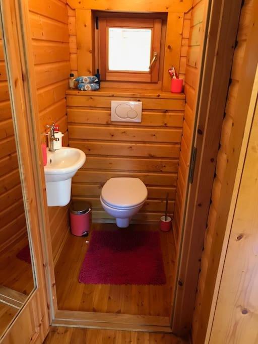 Houten Chalet/Bungalow In Het Bos, Sauna, Jacuzzi Meijel Exterior foto