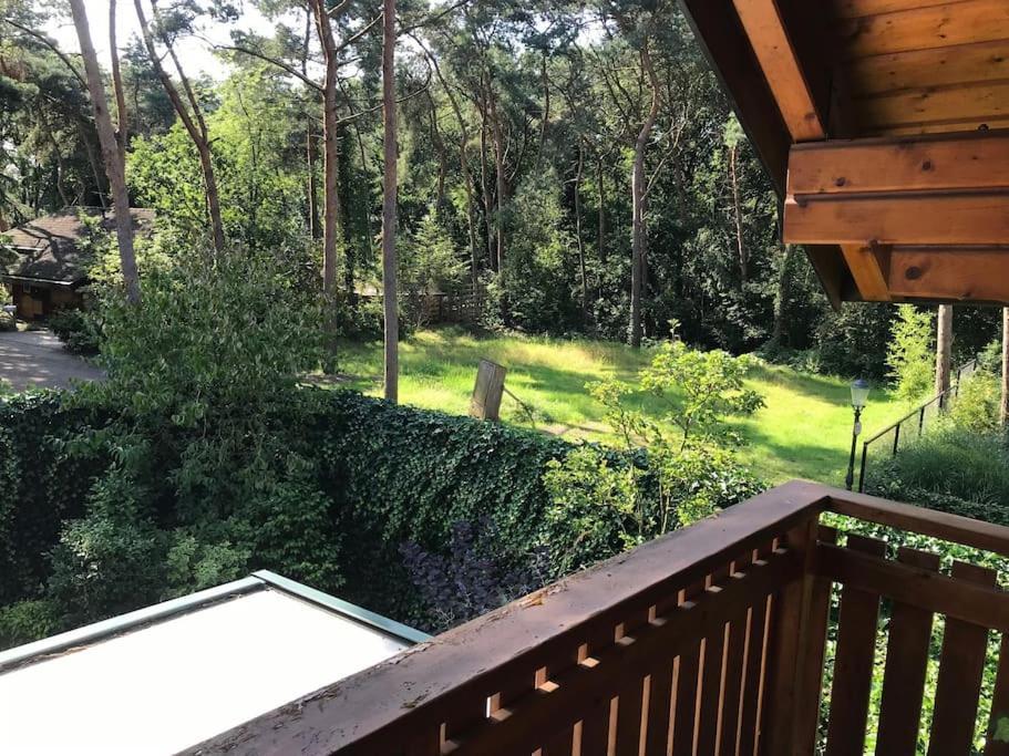 Houten Chalet/Bungalow In Het Bos, Sauna, Jacuzzi Meijel Exterior foto