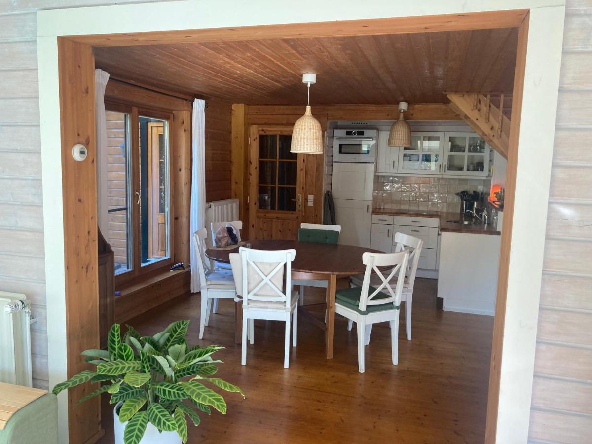 Houten Chalet/Bungalow In Het Bos, Sauna, Jacuzzi Meijel Exterior foto