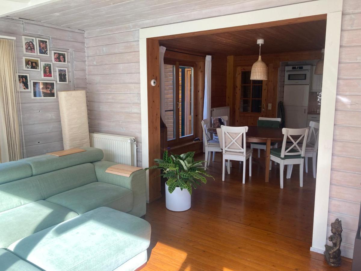 Houten Chalet/Bungalow In Het Bos, Sauna, Jacuzzi Meijel Exterior foto